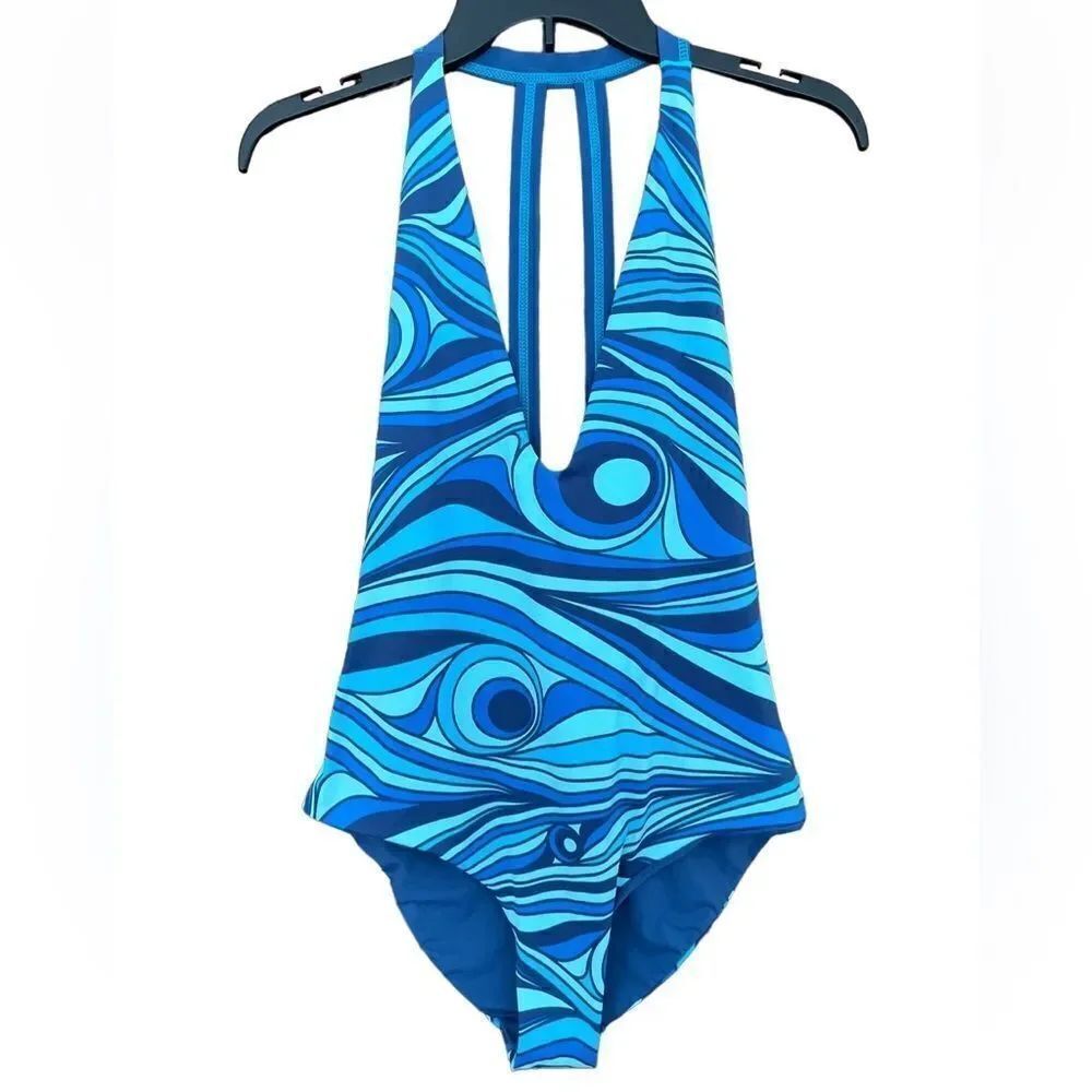 WAVE LIFE Aqua spray reversible one piece swimsuit